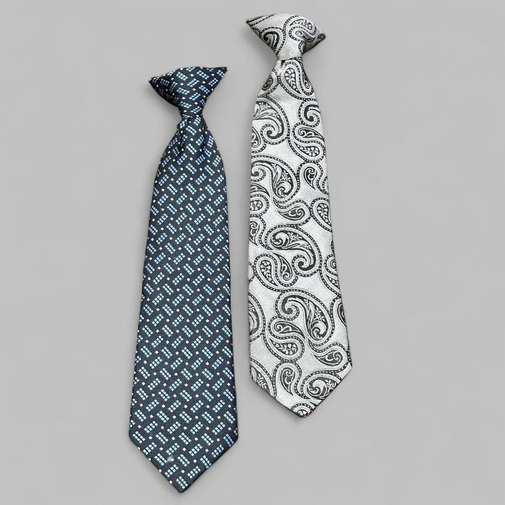 Boy’s Clip on Ties (bundle of 2)